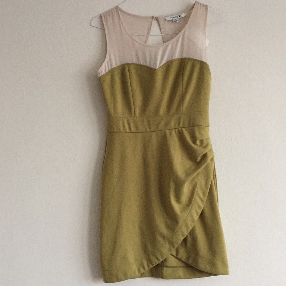 Olive Green Dress